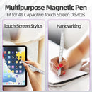 Magnetic Fidget Pen Toys - Multifunctional Writing Novel Pen for Friends, Kids, Boys, Girls, Teens 8 9 10 11 12, Office Teacher Birthday Party Gifts, Stress & Anxiety Relief(Silver) by TinyTreasures Baby Boutique