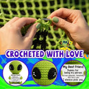 Christmas Unique Long Distance Friendship Gifts Cute Crochet Alien Plush Handmade My Person Fun Figures for Childhood Friends Besties Birthday by CozyNest Decor