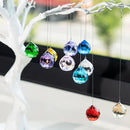 10 Pack Crystal Ball 1.18"/30mm Prism Sun Shine Catcher Rainbow Pendants Maker, Hanging Crystals Prisms for Windows, for Feng Shui, for Gift (Multi-Colors) by GreenHaven Gardens
