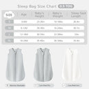 JELLYMONI Baby Sleep Sack 18-24 Months 100% Cotton Wearable Blanket, 0.5 TOG Soft Lightweight Toddler Sleeping Sack 3 Pack 2-Way Zipper Newborn Sleep Sacks by TinyTreasures Baby Boutique