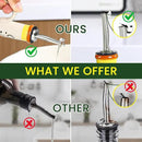 18 oz Ceramic Olive Oil Dispenser Bottle for Kitchen, Large Capacity Oli and Vinegar Cruet with Stainless Steel Spout, 540 ml Oil Container with Handle for Cooking Preventing, Vinegar Cruet by CozyNest Decor