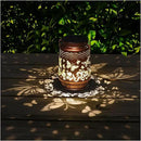 Solar Lanterns Outdoor Waterproof Butterfly Garden Decor Birthday Gifts for Women Mom Grandma, Hanging Solar Lights Metal Lantern Decoration Outside for Yard, Patio, Backyard, Porch by GreenHaven Gardens