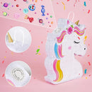 WERNNSAI Unicorn Piñata - Unicorn Party Supplies Piñata Bundle with Blindfold and Bat for Girls Kids Rainbow Unicorn Theme Birthday Party Game Decorations (15.7" x 12.2" x 3.1") by TinyTreasures Baby Boutique