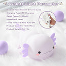 Axolotl Night Light for Kids,Cute Purple Axolotl Lamp,LED Squishy Nursery Nightlight, Food Grade Soft Silicone Novelty Animal Bedside Lamp,Adorable Room Decor, Axolotl Gitfs for Mother Girls Baby by TinyTreasures Baby Boutique