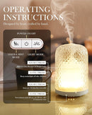 Aromatherapy Diffuser – Ultrasonic Essential Oil Diffuser, Health Night Light, Timer & Auto Shut-Off, BPA-Free, 120ml Diffusers for Home, Office, or Spa by TinyTreasures Baby Boutique