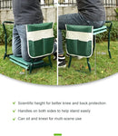 Garden Kneeler and Seat Heavy Duty, Upgraded Widened and Thickened Gardening Stools for Seniors, Foldable Gardening Bench Ergonomic Design, Effective Relief of Knee and Back Pain, Gift for Gardeners by GreenHaven Gardens