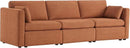 CHITA Oversized Modular Sectional Convertible Fabric Sofa Set, FSC Certified Extra Large Sectional Deep Seat Couch for Living Room,112 inch Width, 3 Seat Modern Modular Sofa, Terracotta by CozyNest Decor