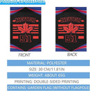 Never 51st State Canada Flag Seasonal Garden Flags 12x18 Double Sided Small House Flag for Outside by GreenHaven Gardens