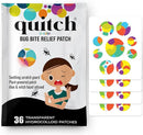 Quitch Mosquito Bite Itch Relief Patch, After Bite Insect Bite Treatment, Anti Itch Cream Alternative, Insect Bite Relief, Cruise, Travel and Camping Essential for Kids by TinyTreasures Baby Boutique