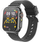 Goodatech Kids Smart Watch for Boys Girls, 1.54'' Smartwatch with 26 Puzzle Games,HD Camera,Video Music Player,Pedometer,Flashlight,Audio Book etc., Aluminum Case and Sport Band (Black) by TinyTreasures Baby Boutique