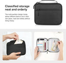 RFID Passport Wallet for Women/Men,Tote Passport Holder for Travel Family,Portable Travel Premium Wallets,Waterproof Passport Holders Bag,Travel Document Organizer Credit Cards Case(Black-Large) by TinyTreasures Baby Boutique
