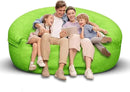 Bean Bag Chair for Adults 6FT,Soft Removable Cover for Teens/Girls Bedroom,Fluffy Giant Round Floor Beanbag Lounger Chairs (No Filler,Green) by CozyNest Decor