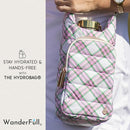 WanderFull® Original HydroBag® Collection, Water Bottle Holder w/Strap & Phone Pocket, Hands-Free Crossbody Water Bottle Bag by TinyTreasures Baby Boutique