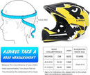 Lixada Kids Bike Helmet Adjustable Detachable Full Face Helmet for Cycling Helmet for Children Bicycle, Skateboard, Scooter, Protective Gear (20.5-22 Inches) by TinyTreasures Baby Boutique
