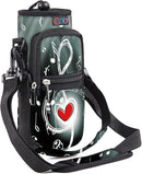 icolor Water Bottle Carrier Bag with Strap 25/32/40 oz Crossbody Bottle Holder with Phone Pocket Sling Sleeve Insulated Neoprene Water Bottle Pouch for Walking Travelling by TinyTreasures Baby Boutique