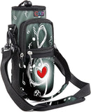 icolor Water Bottle Carrier Bag with Strap 25/32/40 oz Crossbody Bottle Holder with Phone Pocket Sling Sleeve Insulated Neoprene Water Bottle Pouch for Walking Travelling by TinyTreasures Baby Boutique