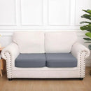 hyha Waterproof Couch Cushion Covers, Stretch Sofa Couch Seat Slipcover for Dog Washable, Non-Slip Waterproof Outdoor Cushion Covers for Patio Furniture Replacement (2 Pieces, Dark Grey) by CozyNest Decor