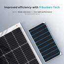Renogy Flexible Solar Panel 100 Watt 12 Volt Monocrystalline Semi-Flexible Bendable Mono Off-Grid Charger for Marine RV Cabin Van Car Uneven Surfaces by CozyNest Decor