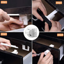 Vmaisi Baby Proofing Magnetic Cabinet Locks (9 Locks and 2 Keys) by TinyTreasures Baby Boutique