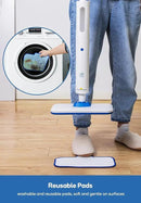 Steam Mop for Floor Cleaning,15-Second Setup,Chemical-Free Floor Steam Cleaner for Hardwood,Laminate,Tile&Greasy Spots.Ergonomic Design with Hands-Free Standing,3 Steam Settings,Reusable Washable Pads by CozyNest Decor