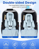 Infant Insert Compatible with Mamaroo Swing & Graco Swing, Thickened Baby Car Seat Head Support with Shoulder Covers, Breathable Newborn Car Seat Insert for Preemie to Toddler by TinyTreasures Baby Boutique