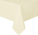 sancua Rectangle Tablecloth - 60 x 102 Inch - Stain and Wrinkle Resistant Washable Polyester Table Cloth, Decorative Fabric Table Cover for Dining Tables, Buffet Parties and Camping, Beige by CozyNest Decor