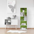 Furinno Luder Bookcase / Book / Storage , 5-Tier, White/Green by TinyTreasures Baby Boutique