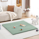Baby Play Mat 48"x48" – Thick, Non-Slip Foam Mat for Babies and Toddlers. Foldable, Scrubbable, Odorless, and Soft, Ideal for Playpens, Crawling, and Indoor Playtime-Green by TinyTreasures Baby Boutique