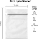 3 Pack Large Mesh Laundry Bags by MDSXO- Fine Durable Lingerie Delicates Bag for Washing Machine 16 * 20 inch [3 Pack] by TinyTreasures Baby Boutique