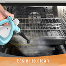 Pressurized Handheld Multi-Surface Natural Steam Cleaner with 12 pcs Accessories, Multi-Purpose Steamer for Home Use, Steamer for Cleaning Floor, Upholstery, Grout and Car (Blue) by TinyTreasures Baby Boutique