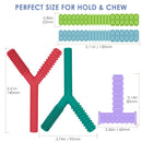 ERKOON Sensory Chew Toys for Autistic Children, 5 Pack Silicone Chewy Tube Oral Motor Tools for Sensory Kids with Autistic, Biting ADHD, SPD, Nursing Teething Toys by TinyTreasures Baby Boutique