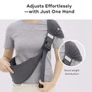 Konny Baby Carrier Hip Seat, Dual Support IHDI Certified with Two Safety Pads, Adjustable Wraps Sling Wearable One Size Fits All, Baby Essentials for 6 to 48 Months up to 44 lbs -Mocha by TinyTreasures Baby Boutique