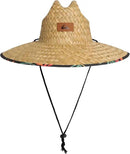 Quiksilver Men's Wide Brim Outdoor Lifeguard Straw Sun Hat by GreenHaven Gardens