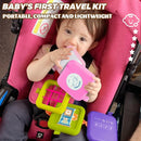 weirtoya Busy Board for 1 Year Old, Toddler Travel Toys for Toddler 1-3 Montessori Toys for 1 Year Old Travel Activities Cube Gifts for Baby Boy Girl My First Montessori Busy Board by TinyTreasures Baby Boutique