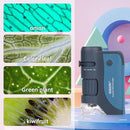 Pocket Microscope, 60x-120x Handheld Mini Microscope Kids with LED Lights, 5 Slides Specimens, BEBANG Portable Microscope for Kids Student Adults Microbiological Observation Lab Study, Educational Kit by TinyTreasures Baby Boutique