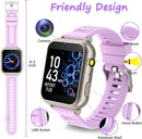 Smart Watch for Kids Ages 4-12, 24 Puzzle Games HD Touch Screen Camera Alarm Clock Birthday Gift for Girls 6-9 Years Old by TinyTreasures Baby Boutique