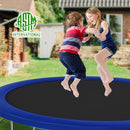 12FT 14FT Trampoline with Slide and Swings, ASTM Approved Outdoor Trampoline with Basketball Hoop and Ladder, Capacity for 5-7 Kids and Adults by TinyTreasures Baby Boutique