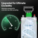 VIVOSUN Pump Sprayer 1 Gallon, Portable Water Spray Bottle in Lawn and Garden Yard, Weed Sprayer for Plants with 3 Nozzles, Adjustable Shoulder Strap, Pressure Relief Valve by GreenHaven Gardens