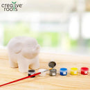 Creative Roots Paint Your Own Elephant Planter by Horizon Group USA Toy by GreenHaven Gardens