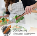 Zulay Kitchen 30-Piece Teak Wooden Utensils - Natural Teak Cooking Utensils with Premium Gift Box - Non-Stick Wooden Spoons - Kitchen Gift Set - Comfortable Grip by CozyNest Decor