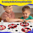 Alphabet Games Letter Learning Toys ABC Flash Cards for Toddler, Speech Therapy Alphabet Matching Game for Kids, Homeschool Supplies Kindergarten Preschool Classroom Must Haves by TinyTreasures Baby Boutique