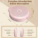 Portable White Noise Sleep Sound Machine for Home and Travel. Perfect for Your Sleeping Baby with a dimmable Night Light and Long Battery Life. Baby Essential Adult/Child Lock Feature. by TinyTreasures Baby Boutique