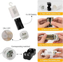 Firework Lights, 8 Pack LED Copper Wire Fireworks Lights Fairy Lights Christmas Fireworks Hanging Dimmable String 8 Modes Waterproof with Remote Control for Christmas Wedding Garden by GreenHaven Gardens