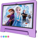 JREN Tablet for Kids｜10 Inch Kids Tablet Android 14｜Octa-core｜64GB｜WiFi ｜Bluetooth｜Parental Control｜Children Content｜Children Toddler Purple by TinyTreasures Baby Boutique