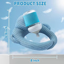 Bottle Holder Pillow, Plush Feeding Support Pad - Relieve Hand & Wrist Soreness, Adjustable Nursing Pillow, Blue by TinyTreasures Baby Boutique