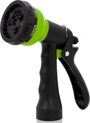 NEXCOVER Garden Hose Nozzle Sprayer - 7 Adjustable Watering Patterns Nozzle for Water Hose, Non-Slip Garden Spray Nozzle for Car Washing, Watering Plants, Pets Showering, Lawns Cleaning, Green by GreenHaven Gardens