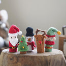 Wizardi Amigurumi DIY Crochet Kit - Christmas F07N8-M238 by TinyTreasures Baby Boutique