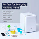 WABI UVC LEDs 3-in-1 Sanitizer & Dryer 360° Box | Disinfect, Dry, & Store Everyday Items, Baby Feeding Gear, and Electronics | Touch Control, LED (No Mercury) | Smart Storage Mode by TinyTreasures Baby Boutique