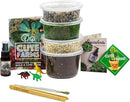 Cute Farms Terrarium Starter Kit | Moss, Vermiculite, Soil, Pebbles, Plant Food, Finishing Tools, Build and Care Guide | DIY Succulent Terrarium for Adults and Kids (Medium) by CozyNest Decor