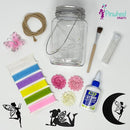 Pinwheel Crafts Fairy Lantern Toy for Kids Age 6-8 8-12+ Years - Make Your Own Night Light - Fairy Jar Gift for Girls with Led Light - Arts and Crafts Kit for Kids by TinyTreasures Baby Boutique
